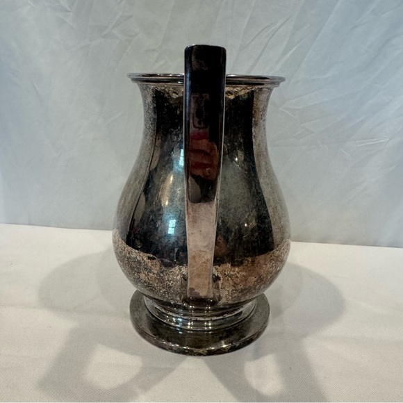 Antique Art Deco 1920s American Silver Plated Pitcher by E.G. Webster & Son, NY - Picture 4 of 9